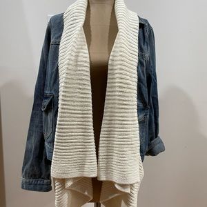 Abercrombie & Fitch faux layer jean jacket